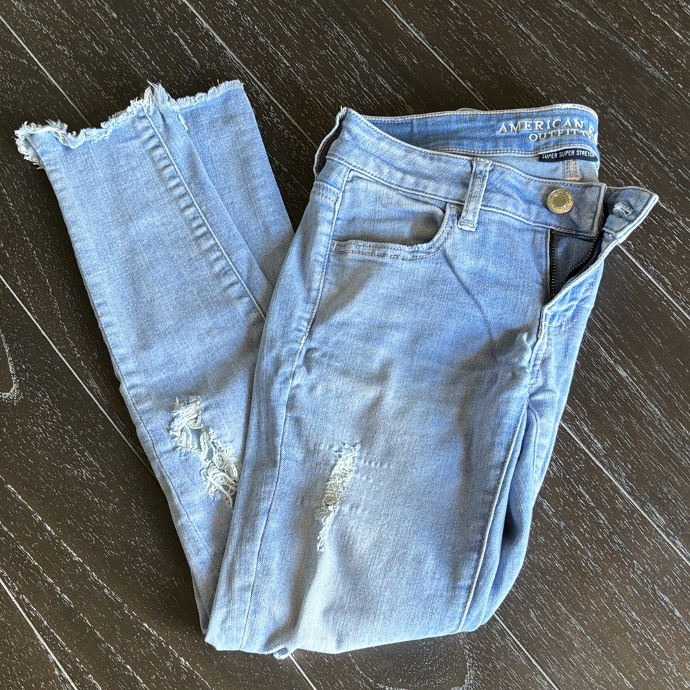 American Eagle Distressed Jeggings
